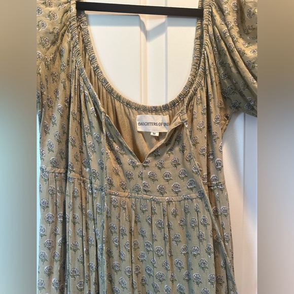 Daughters of India Sita Maxi - Green - Picture 5 of 5